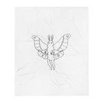 Mothman Throw Blanket